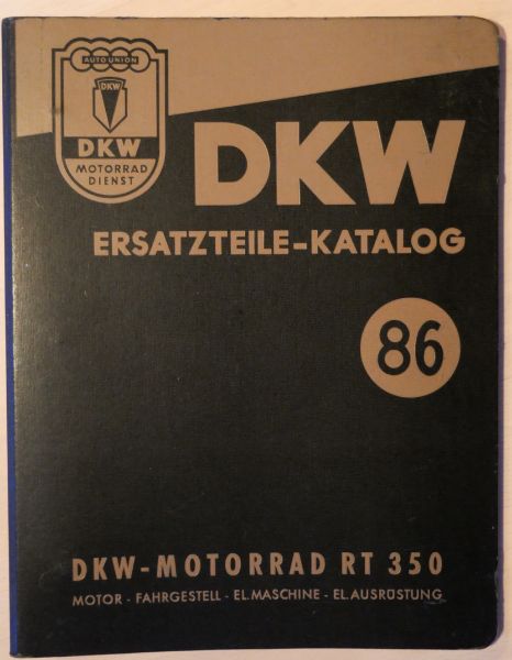 DKW RT 350 - katalog 
